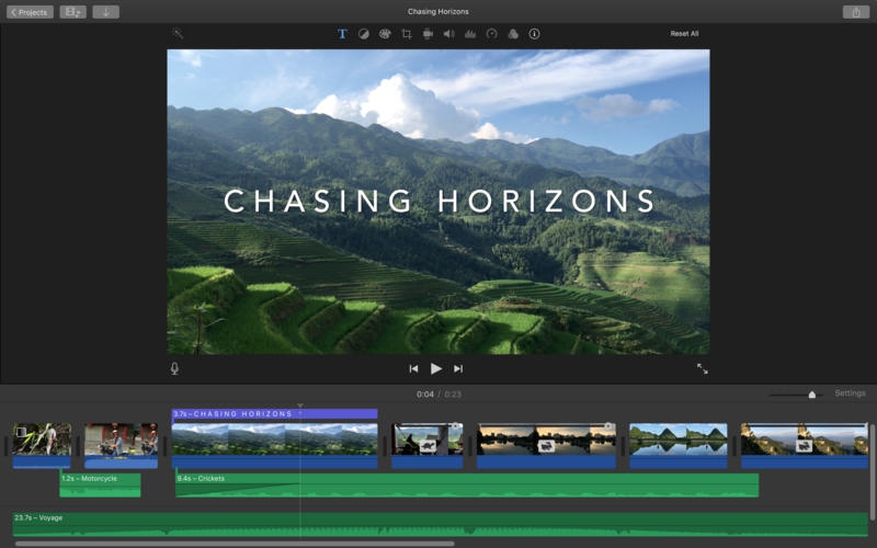 imovie for mac review on el capitan