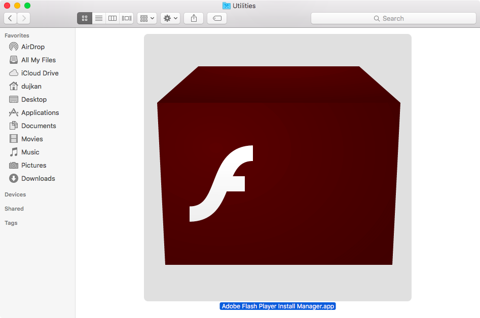 new flash player for mac